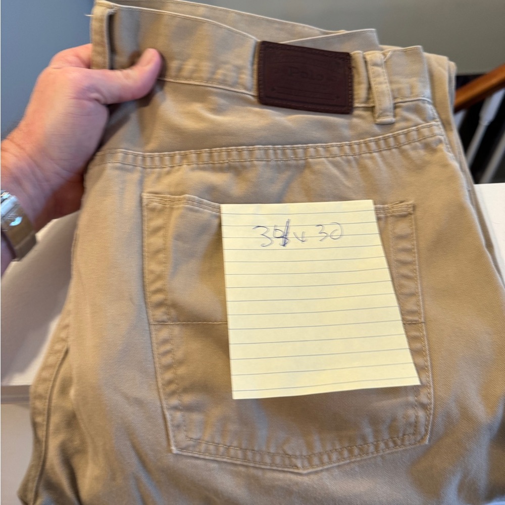 Polo Ralph Lauren Men's Khaki Chinos 34x30